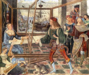 Ritorno di Ulisse, 1508-1509, affresco staccato da muro, 125 x 152 cm., National Gallery, Londra.